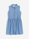 Сукня синя з гудзиками | 6567954 | фото 2