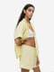 Пижама льняная светло-желтая | 6568003 | фото 5