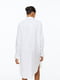 Платье-рубашка белое | 6568071 | фото 6