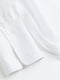 Платье-рубашка белое | 6568071 | фото 8