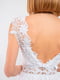 Сукня біла з мереживом | 6568510 | фото 3