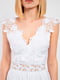 Сукня біла з мереживом | 6568510 | фото 4