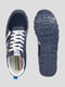 Кросівки сині зі вставками та написом | 6568530 | фото 3
