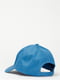 Бейсболка голубая с логотипом | 6568532