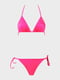 Роздільний рожевий купальник з логотипом | 6568536 | фото 2