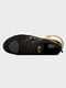 Молодежные кроссовки черные со вставками и надписью | 6568538 | фото 2