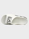 Молодежные белые шлепанцы с логотипом | 6568541 | фото 2
