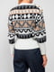 Молодіжний светр багатобарвний із орнаментом | 6568550 | фото 2