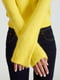 Молодежный пуловер ярко-желтого цвета | 6568596 | фото 3
