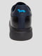 Кроссовки черные с синим вставками | 6568644 | фото 4
