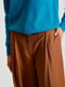 Розкльошені штани коричневого кольору | 6568648 | фото 4