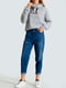 Стильные джинсы синего цвета | 6568650 | фото 3