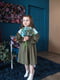 Сукня кольору хакі з принтом | 6547512 | фото 4