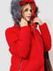 Удлиненная стеганная куртка красного цвета | 6569044 | фото 7