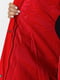 Удлиненная стеганная куртка красного цвета | 6569044 | фото 8