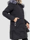 Удлиненная стеганная куртка черного цвета | 6569046 | фото 3