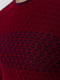 Шерстяной джемпер бордового цвета | 6569135 | фото 5