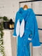 Халат для дівчинки блакитний з “вушками” | 6568770 | фото 3