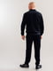 Чорний велюровий костюм: кофта та джогери | 6568814 | фото 3