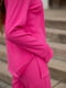 Трикотажний костюм кольору фуксії: гольф та штани-палаццо | 6568879 | фото 4