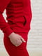 Червоний костюм без начосу: толстовка та джогери | 6568938 | фото 4