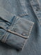 Куртка-рубашка джинсовая синяя | 6569256 | фото 2