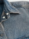 Куртка-сорочка джинсова синя | 6569256 | фото 3
