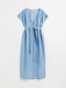 Сукня для вагітних блакитна | 6569459