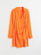 Платье А-силуэта оранжевое | 6569469