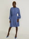 Сукня А-силуету синя | 6569680