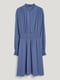 Платье А-силуэта синее | 6569680 | фото 4
