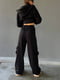 Женский спортивный костюм с карго на затяжках, размер M-L | 6570206 | фото 7