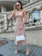 Бежева сукня "Венеція" з натуральної тканини з відкритою спиною | 6570247 | фото 3