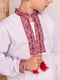 Вишиванка Остап біла з червоною вишивкою | 6569749 | фото 3