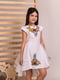 Вишита сукня Красуня біла з шлейфом | 6569781 | фото 3