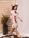 Вишита сукня Традиція на бежевому льоні | 6569782 | фото 2