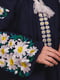 Вишита сукня Квіткова на синьому льоні | 6569786 | фото 4