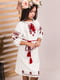 Вишита сукня Традиція на білій домотканій тканині | 6569924 | фото 2