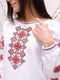 Вишита блуза Марта з червоним орнаментом | 6569980 | фото 2