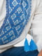 Вишиванка Марко біла з синім орнаментом | 6570022 | фото 6