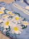 Вишита сукня Квіткова на блакитному льоні | 6570031 | фото 4