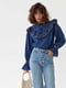 Вишиванка Рюшка на джинсовій тканині з вишивкою | 6570081 | фото 7