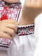 Вишиванка Роман біла з червоною вишивкою | 6570121 | фото 5