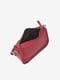 Шкіряна сумка крос-боді темно-рожевого кольору | 6573655 | фото 4