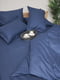 Комплект постельного белья из страйп сатина «Delfi Blue» детский: пододеяльник (110х140 см) и наволочки (40х60 см; 2 шт.) | 6570656 | фото 7