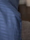 Комплект постільної білизни зі страйп сатину «Delfi Blue» дитячий: підковдра (110х140 см) та наволочки (40х60 см; 2 шт.) | 6570656 | фото 8