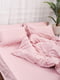 Комплект постельного белья из страйп сатина «Pink» детский: пододеяльник (110х140 см) и наволочки (40х60 см; 2 шт.) | 6570658 | фото 6