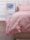 Комплект постільної білизни зі страйп сатину «Pink» дитячий: підковдра (110х140 см) та наволочки (40х60 см; 2 шт.) | 6570658 | фото 2