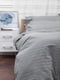 Комплект постельного белья из страйп сатина «STRIPE GRAY» детский: пододеяльник (110х140 см) и наволочки (40х60 см; 2 шт.) | 6570659 | фото 4