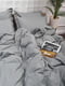 Комплект постельного белья из страйп сатина «STRIPE GRAY» детский: пододеяльник (110х140 см) и наволочки (40х60 см; 2 шт.) | 6570659 | фото 5